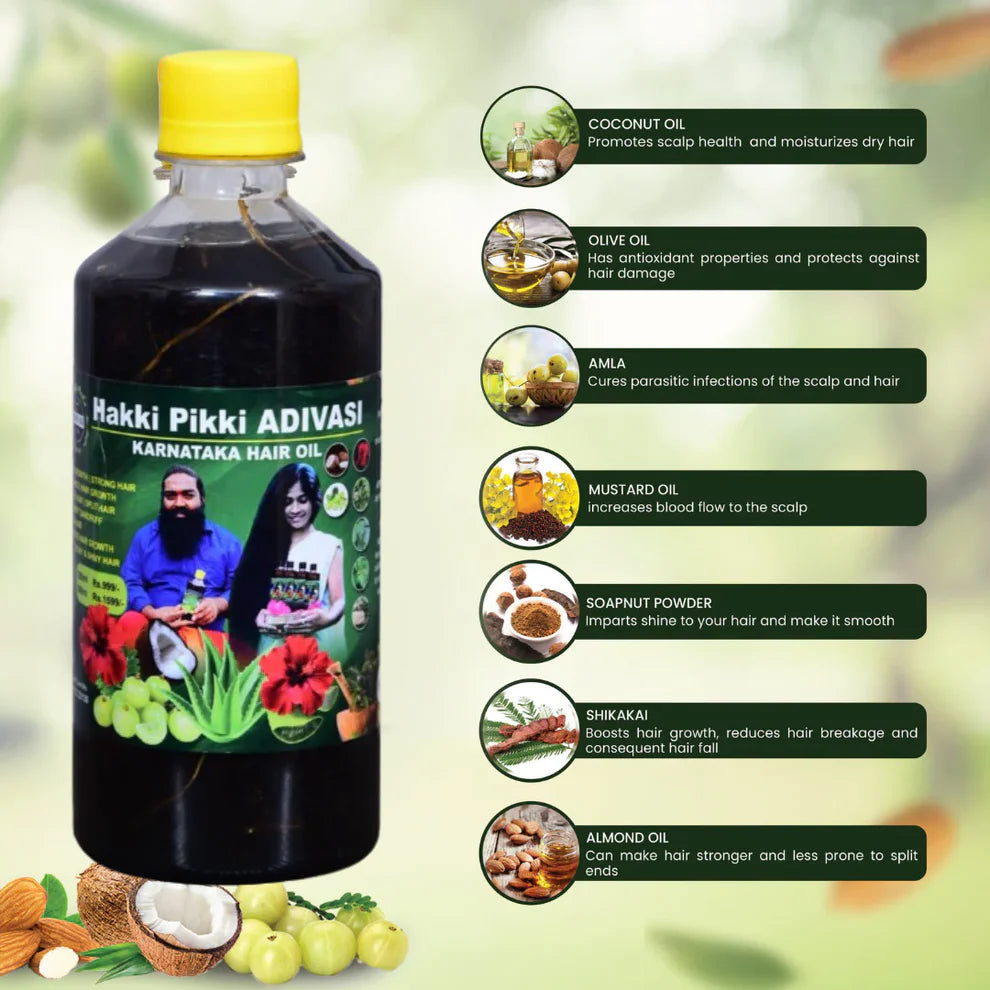 NEELAMBARI ADIVASI HERBAL HAIR OIL