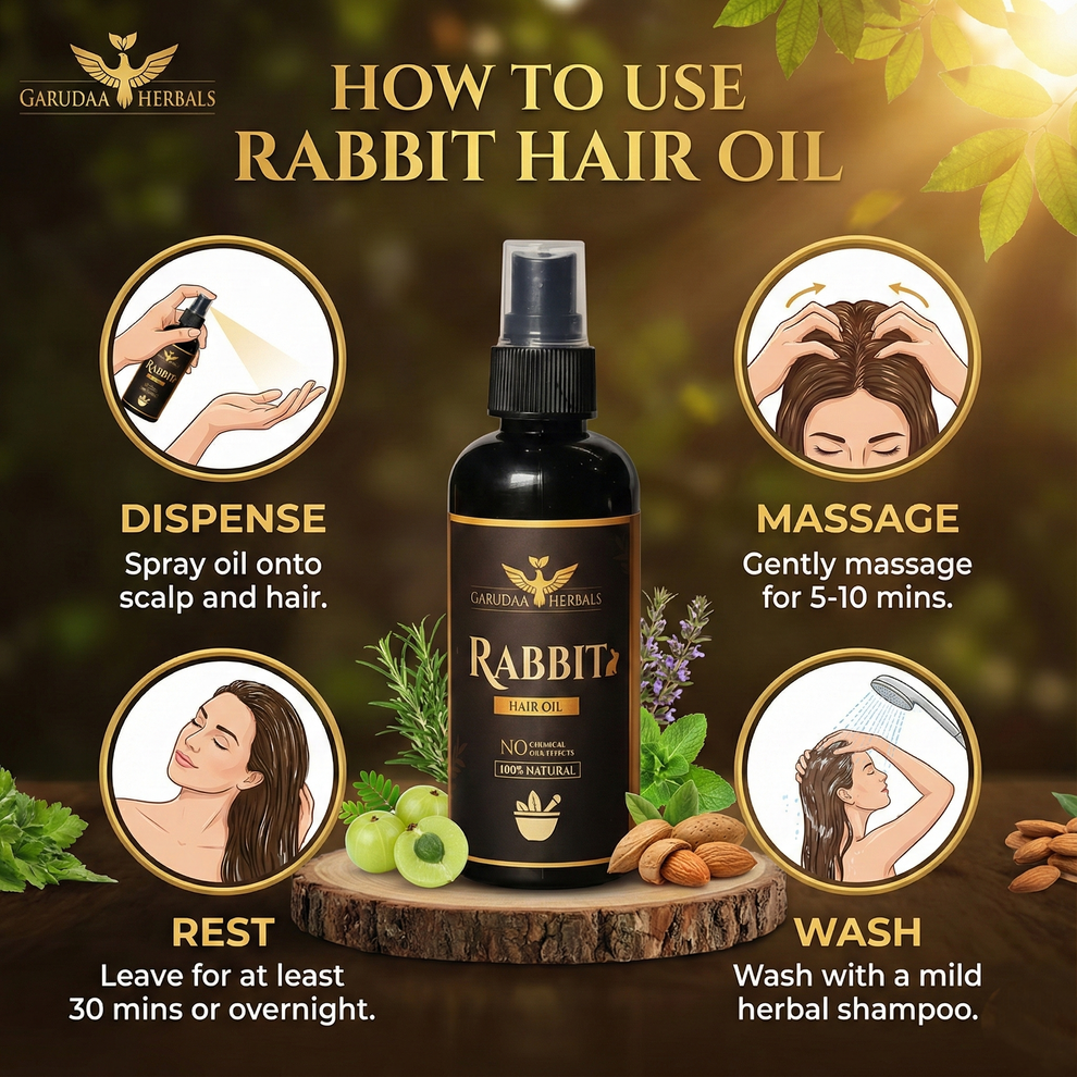RABBIT HERBAL HAIR OIL